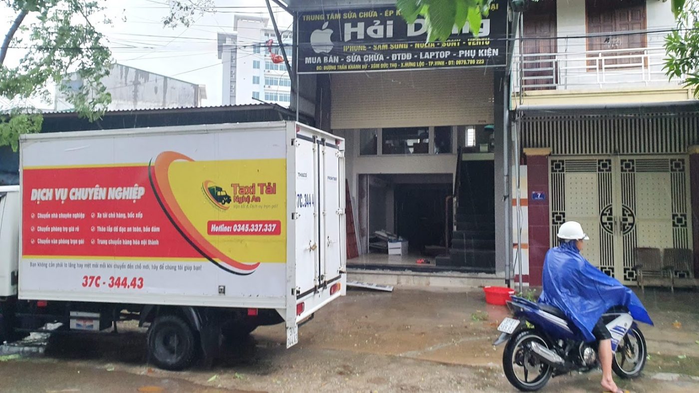 xe tải chở hàng tp vinh - nghi lộc