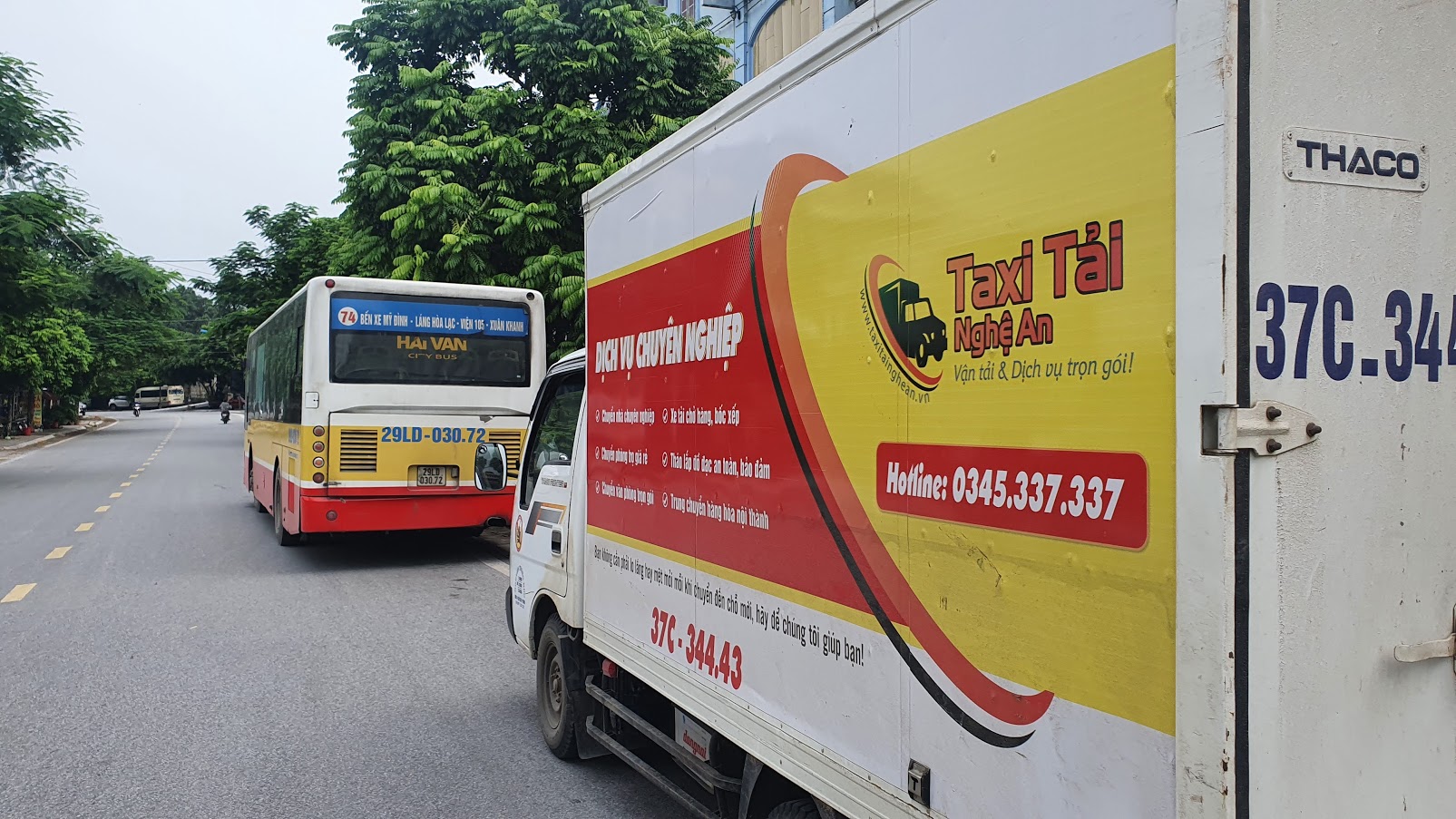 Thuê xe tải TP Vinh