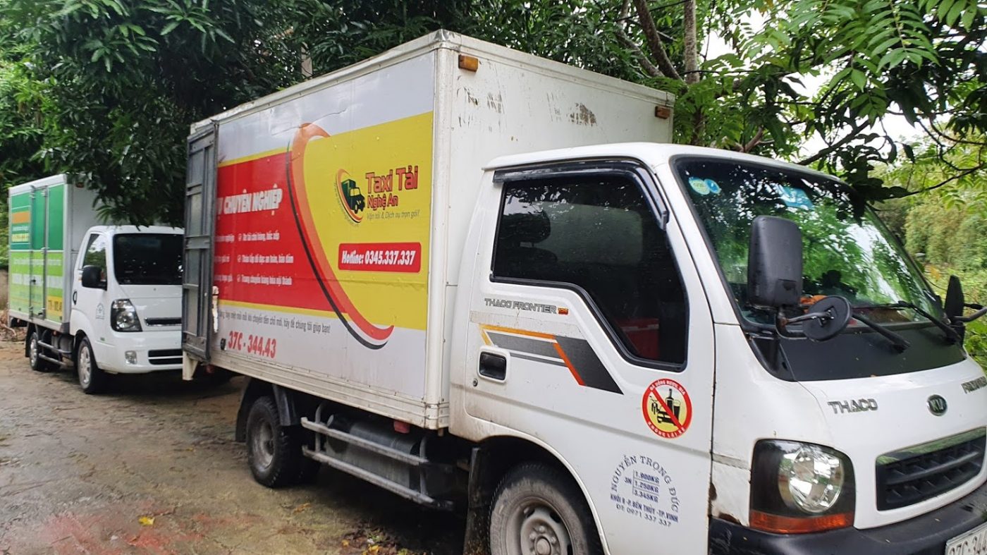 Taxi tải chở hàng Tp Vinh - Quỳnh Lưu
