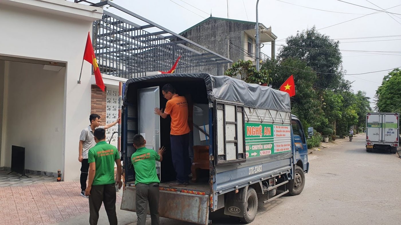 xe chở hàng tp vinh - yên thành