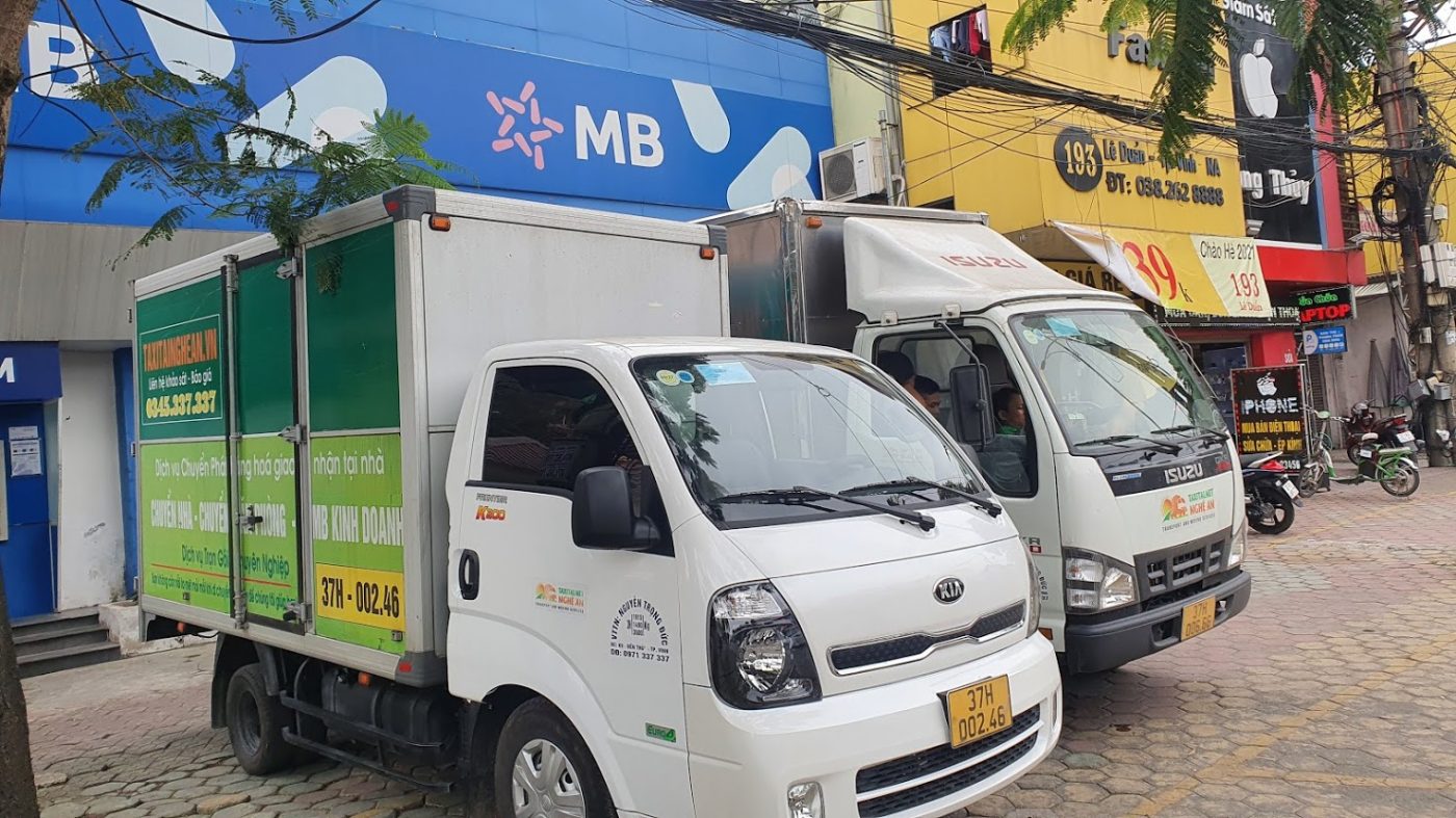 nhận chở hàng tp vinh - tân kỳ