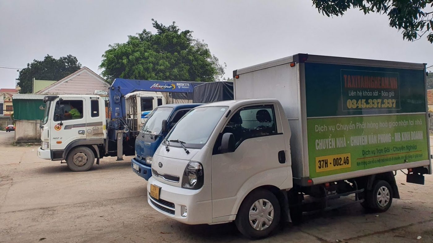 Xe tải chở hàng TP Vinh - Quế Phong