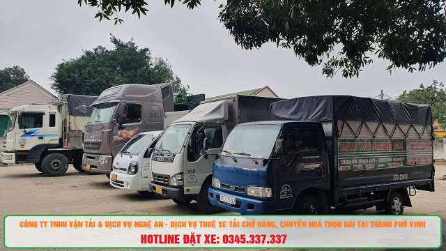 dịch vụ vận tải hàng hóa tại tp vinh