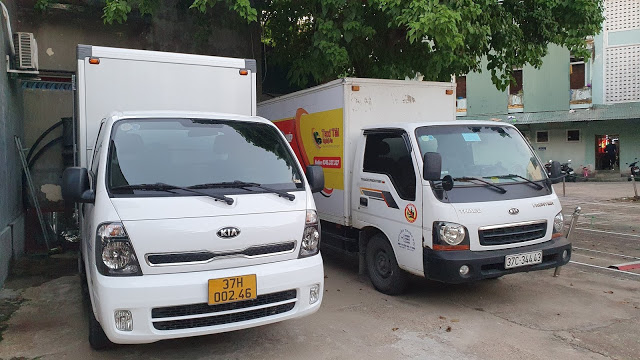 xe tải chở hàng hà tĩnh - tp vinh