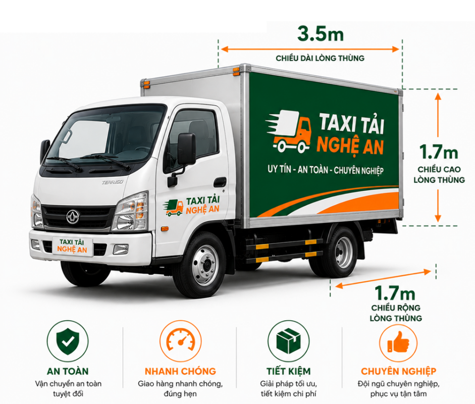 Xe tải 1.5 tấn